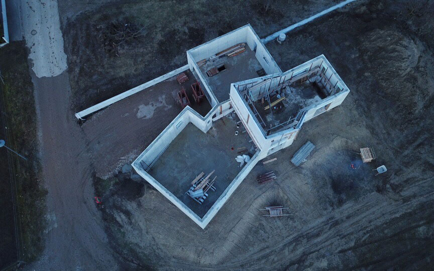 DRONE | Vidéo aérienne d’un chantier EUROMAC 2 dans le Bas-Rhin (67)